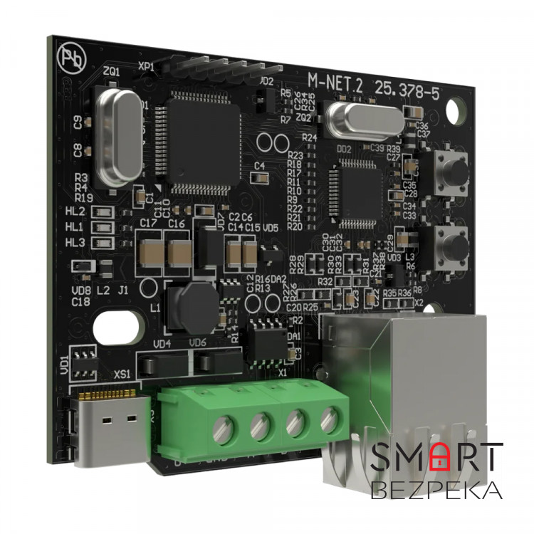 Модуль создания Ethernet-канала M-NET.2 для ППКП Тирас