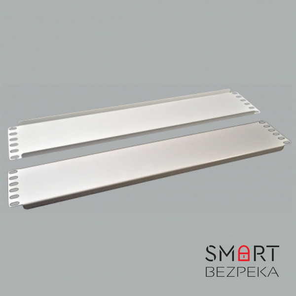 Заглушка CMS UA-BP2U-Gr 2U для серверної шафи сіра