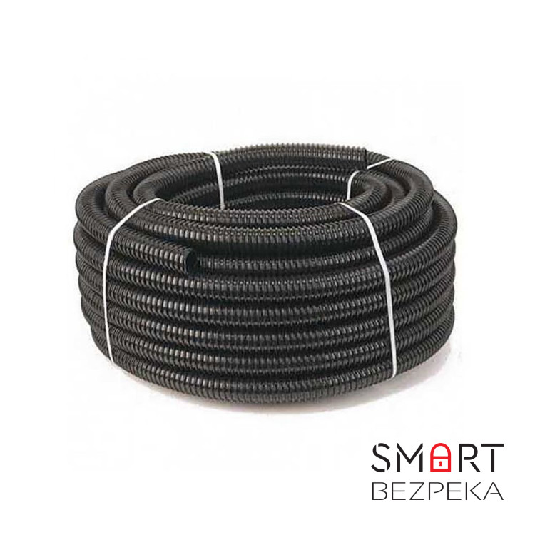 Комплект: UTP 4*2*0.5-CU PE кат.5е (UTP медь наружный) бухта 305м + Гофротруба 220 TM Professional D 32 мм (25 м) черный + Клипса для гофры 32 мм (50 шт/уп) черная