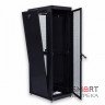 Шафа серверна CMS 42U 610 х 865 UA-MGSE4268MPB посилена з перфорованими дверима для мережевого обладнання