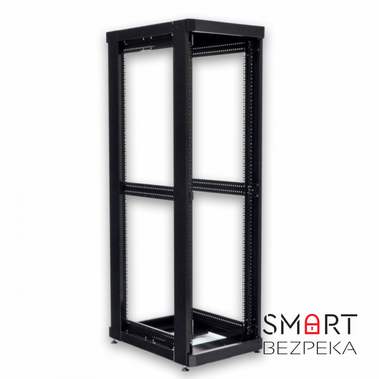Шкаф серверный CMS 42U 610 х 865 UA-MGSE4268MPB усиленный с перфорированной дверью для сетевого оборудования