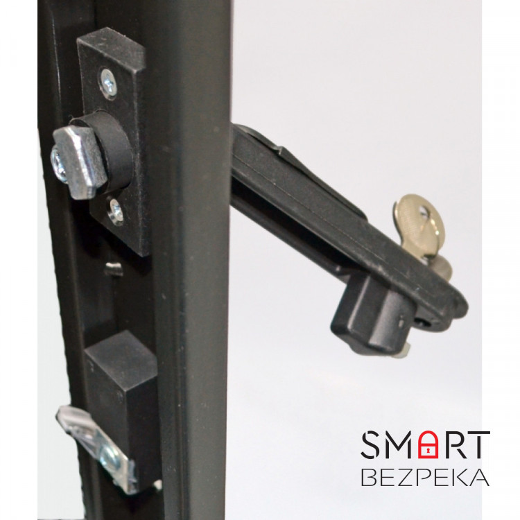 Шкаф серверный CMS 42U 610 х 865 UA-MGSE4268MPB усиленный с перфорированной дверью для сетевого оборудования