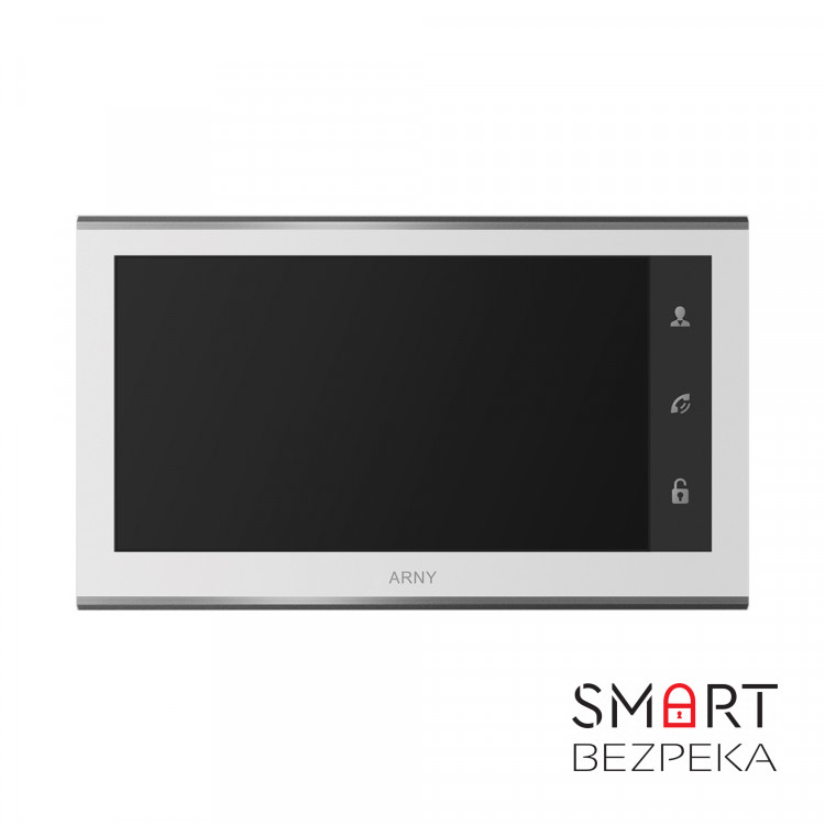 Відеодомофон 7" Arny AVD-730 (2Mpx) white IPS з детектором руху і записом відео