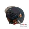 Мотошолом відкритий Beon B-120 26 MATT GREY (матовий сірий), розмір XL