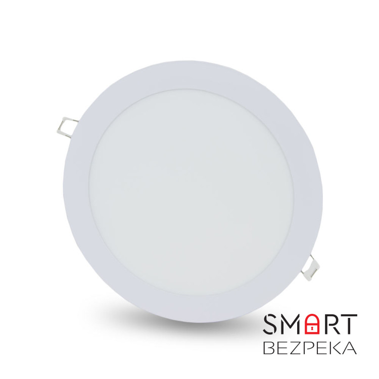 Комплект із 3-х світильників світлодіодних LIGHTWELL LW-R-RCD-12 12 W коло, вбудований