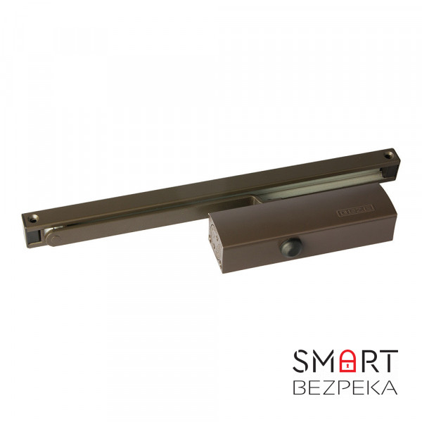 Дотягувач Geze TS-3000 VBC зі слайдовою тягою (коричневий)