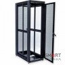 Шафа серверна CMS 42U 610 х 1055 UA-MGSE42610MPB посилена з перфорованими дверима для мережевого обладнання