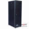 Шафа серверна CMS 42U 610 х 1055 UA-MGSE42610MPB посилена з перфорованими дверима для мережевого обладнання