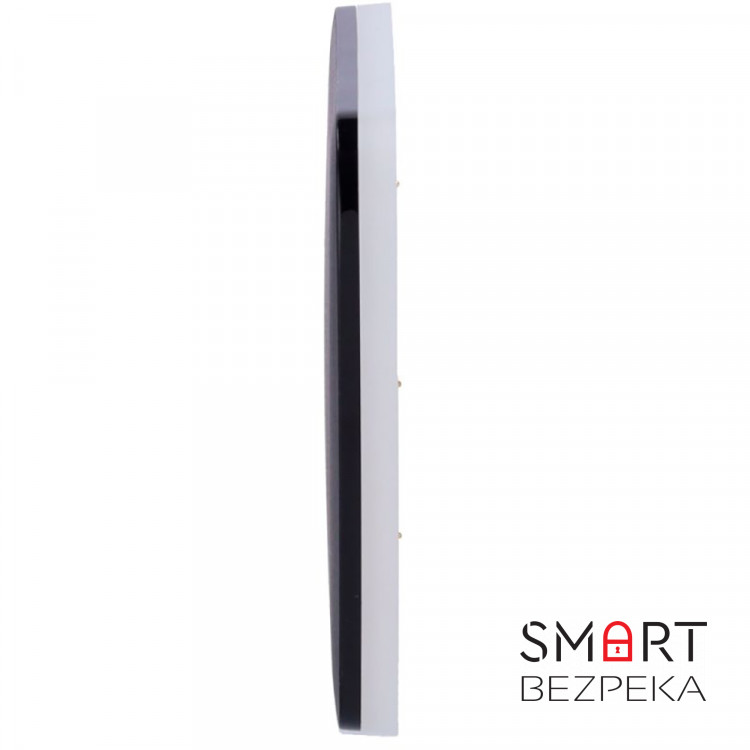 Кнопка Ajax SoloButton (1-gang/2-way) black для одноклавишного или проходного выключателя