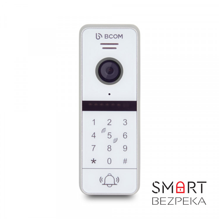 Комплект Wi-Fi видеодомофона 7" BCOM BD-760FHD/T White с поддержкой Tuya Smart + BT-400HD-AC White