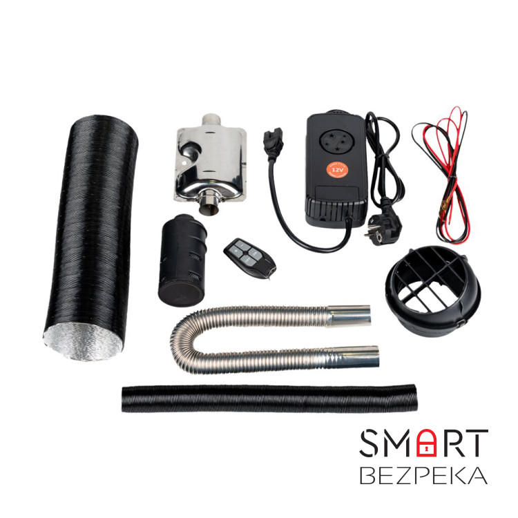 Автономний обігрівач LogicPower 12В/24В/220В 5 кВт дизельний