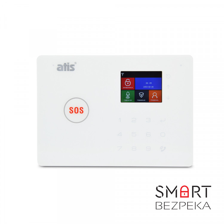 Комплект бездротової GSM і Wi-Fi сигналізації ATIS Kit GSM+WiFi 130T з підтримкою застосунку Tuya Smart
