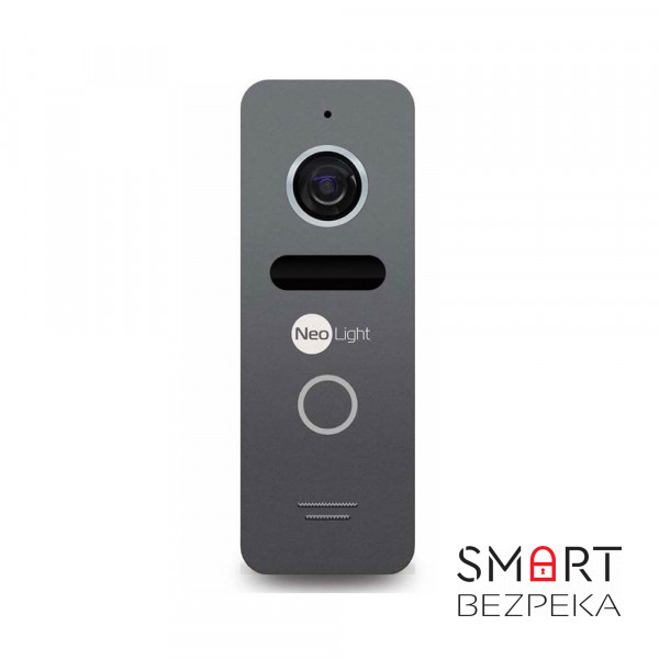 Відеопанель 700 ТВЛ NeoLight SOLO Graphite з монтажним кутком