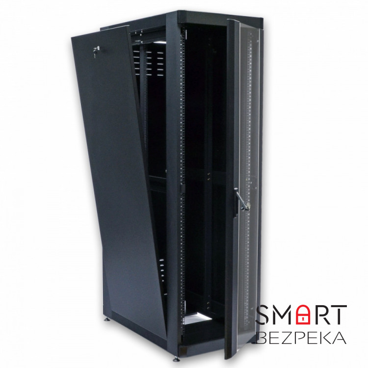 Шкаф серверный CMS 42U 610 х 1055 UA-MGSE42610MB усиленный для сетевого оборудования