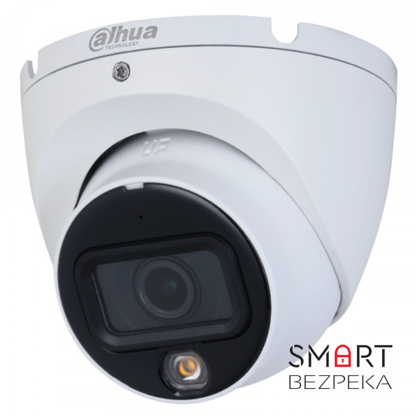 HDCVI відеокамера 2 Мп Dahua DH-HAC-HDW1200TLMP-IL-A (2.8 мм) з подвійним підсвічуванням для системи відеонагляду