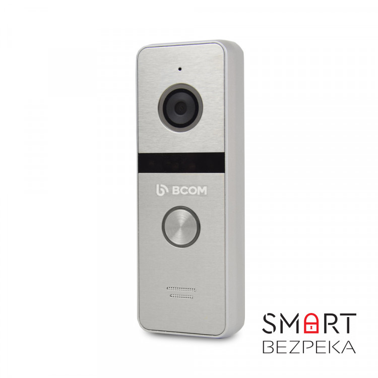Комплект Wi-Fi відеодомофонa 7" BCOM BD-760FHD/T White з підтримкою Tuya Smart + BT-400FHD Silver