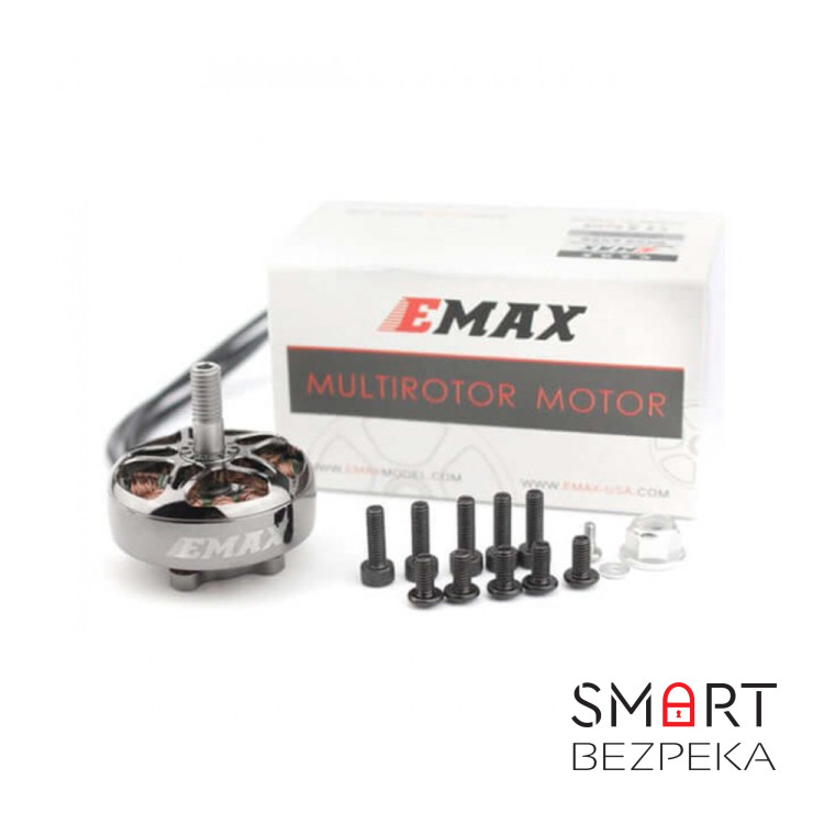 Безколекторний мотор EMAX ECO II 2807 1300kv з максимальною тягою 2640 г