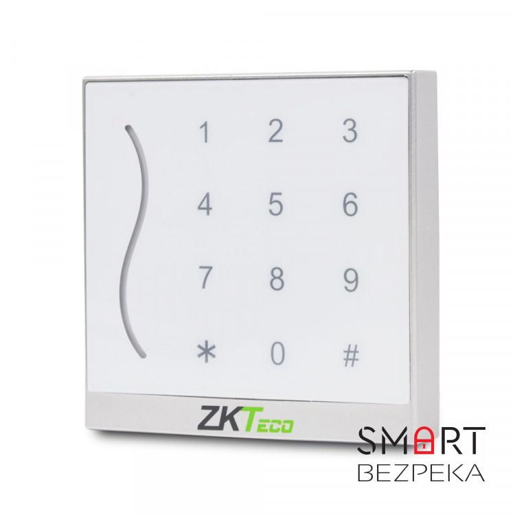 Считыватель Mifare с клавиатурой ZKTeco ProID30WM RS влагозащищенный
