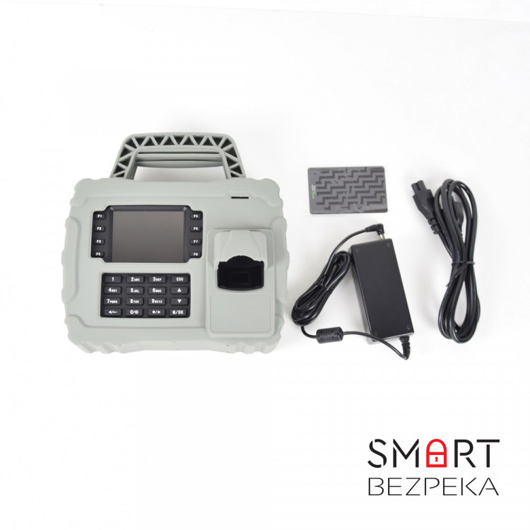 Мобильный биометрический терминал учета рабочего времени ZKTeco S922 с каналами связи 3G и GPS