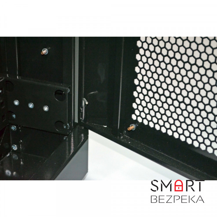 Шафа серверна CMS 42U 800 х 1055 UA-MGSE42810PB з перфорованими дверима для мережевого обладнання