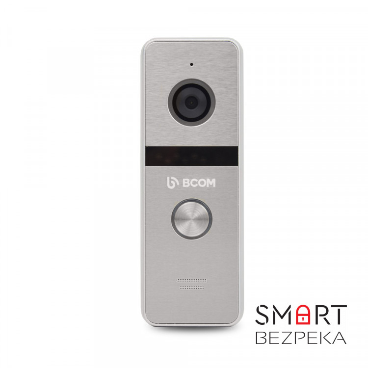 Комплект Wi-Fi видеодомофона 7" BCOM BD-760FHD/T Silver с поддержкой Tuya Smart + BT-400FHD Silver