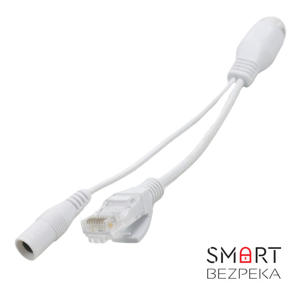 Passive PoE перехідник IP+DC - Extender over UTP, Waterproof (вологозахищений)