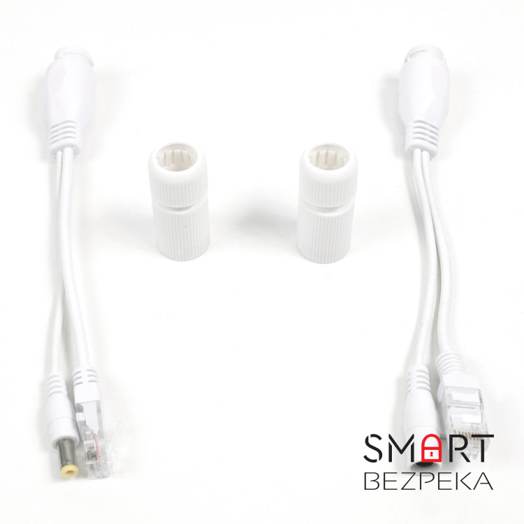 Passive PoE переходник IP+DC - Extender over UTP, Waterproof (влагозащищённый)