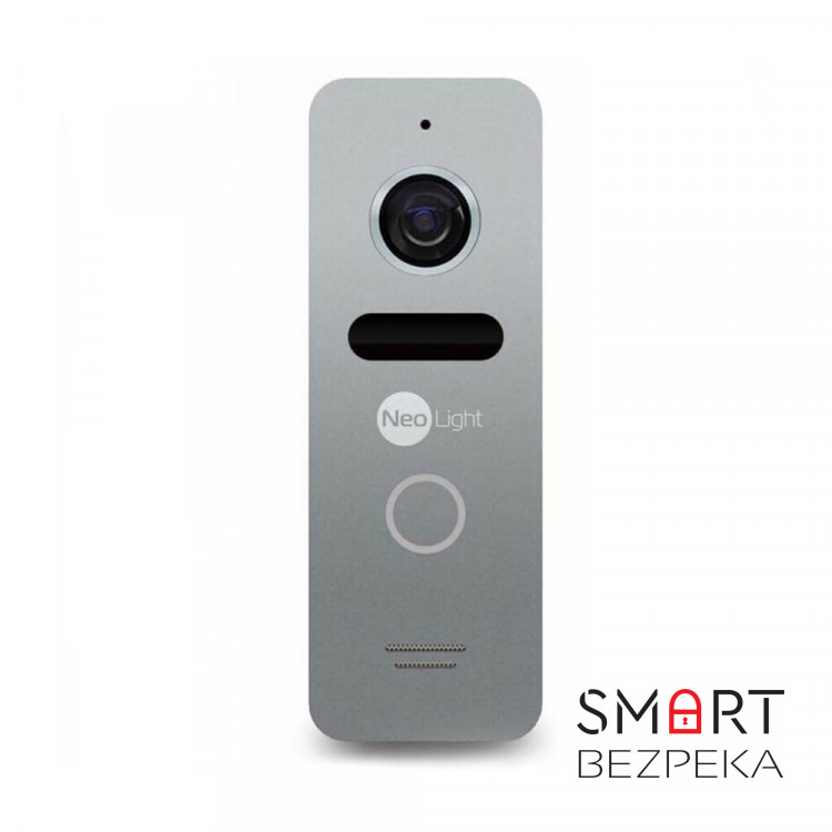 Видеопанель 700 ТВЛ NeoLight SOLO X Silver без монтажного уголка