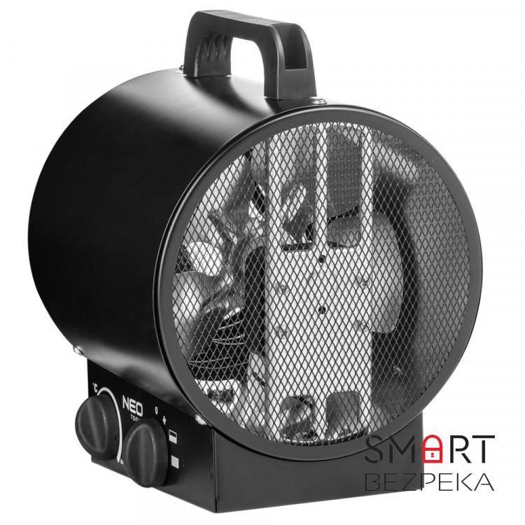 Тепловая пушка промышленная Neo Tools 90-066, 3 кВт с нагревающим элементом из нержавеющей стали