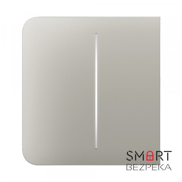 Кнопка Ajax SideButton (2-gang) oyster для двухклавишного выключателя