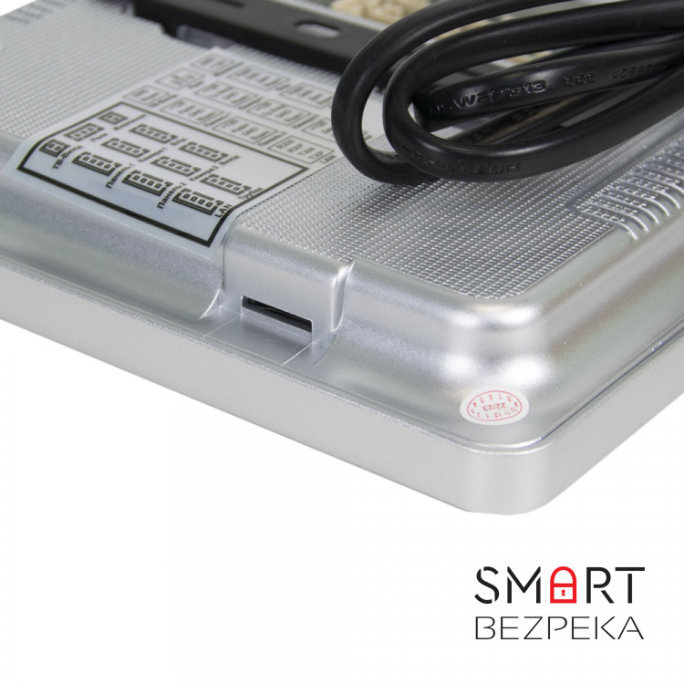 Комплект Wi-Fi видеодомофона 7" BCOM BD-760FHD/T Silver с поддержкой Tuya Smart + BT-400HD-AC Black