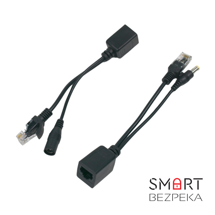 Passive PoE перехідник IP+DC - Extender over UTP, not Waterproof