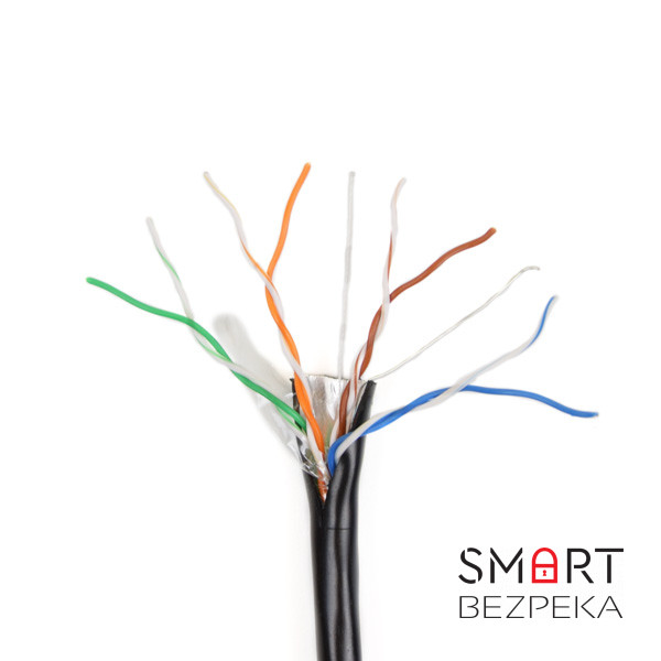 FTP 4*2*0.5-CU PE кат.5е (FTP мідь зовнішній) бухта 305м