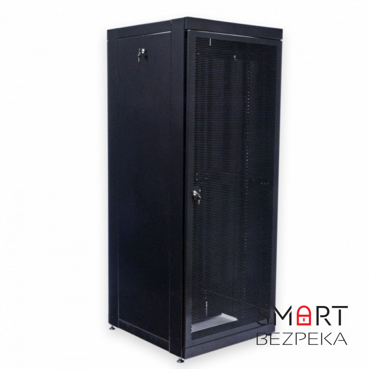 Шкаф серверный CMS 42U 800 х 865 UA-MGSE4288PB с перфорированной дверью для сетевого оборудования