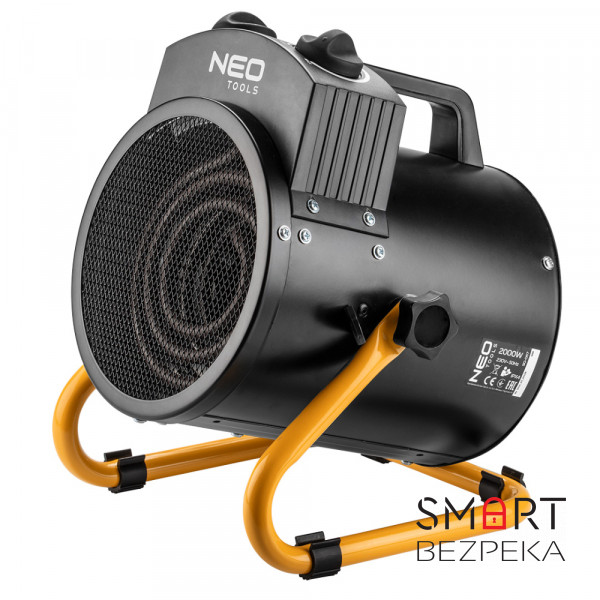 Теплова гармата регульована Neo Tools 90-067, 2 кВт з нагріваючим елементом з нержавіючої сталі