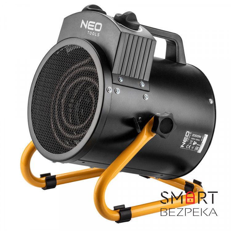 Теплова гармата регульована Neo Tools 90-067, 2 кВт з нагріваючим елементом з нержавіючої сталі