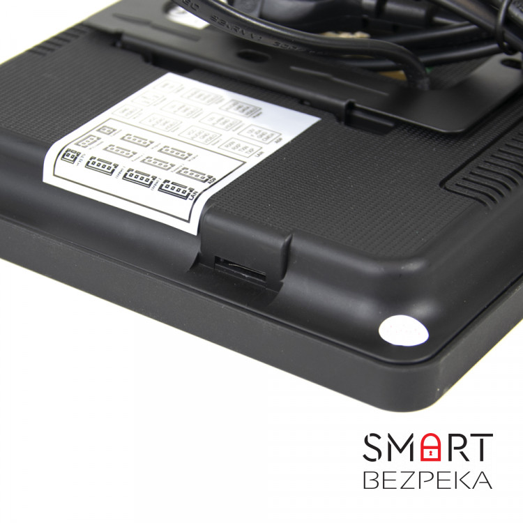 Комплект Wi-Fi видеодомофона 7" BCOM BD-760FHD/T Black с поддержкой Tuya Smart + BT-400FHD Black