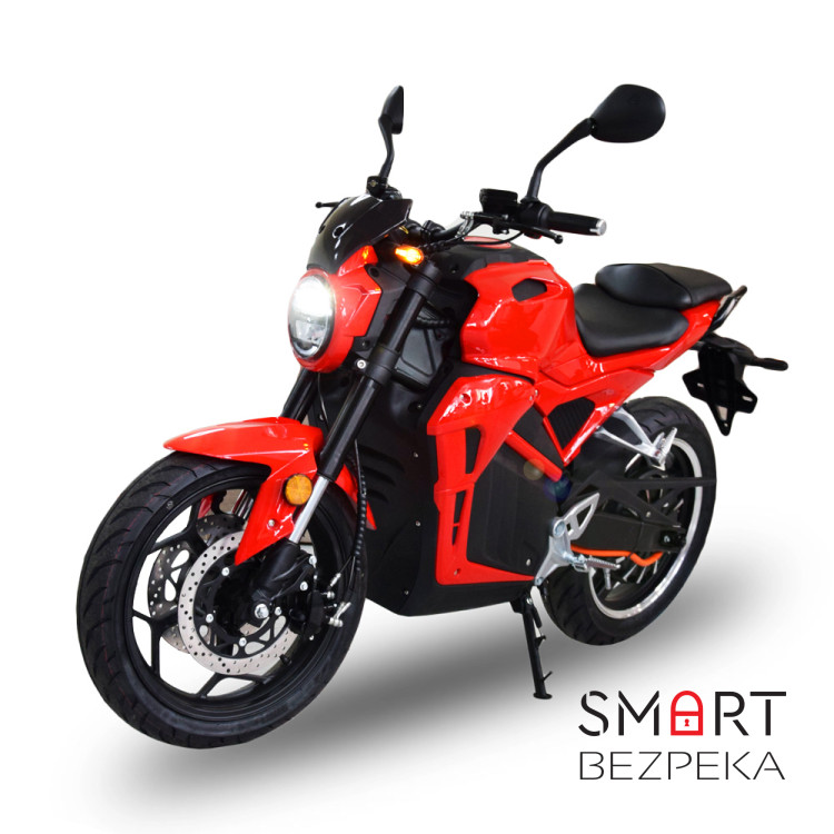 Електроскутер V9 Wuxi Electric 3000W 72V 52Ah red
