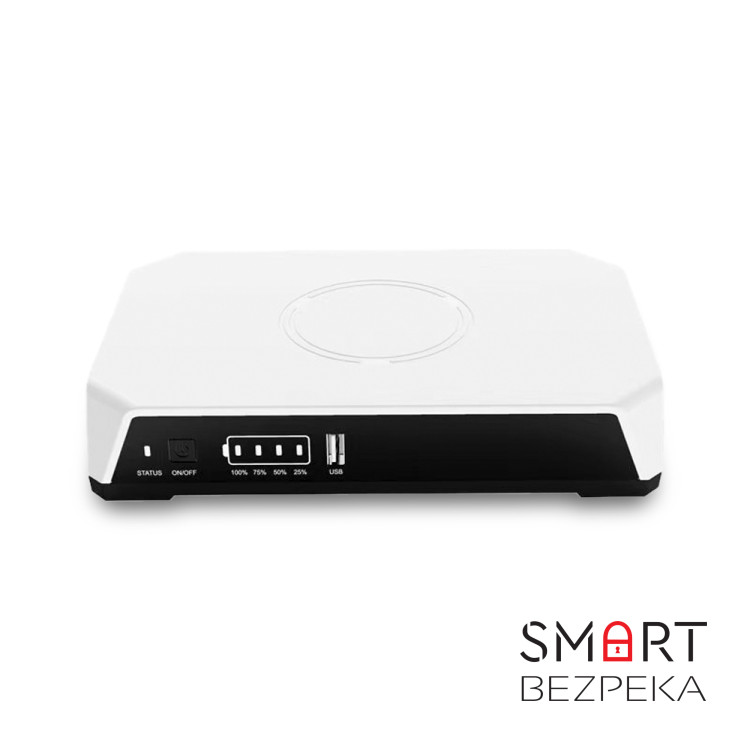 Источник бесперебойного питания GreenVision GV-703-UPS-DC20-40W для Wi-Fi роутеров со встроенным аккумулятором