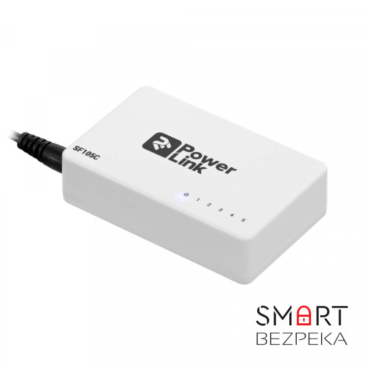 Мережевий комутатор на 5 портів 10/100 Мбіт/с 2E PowerLink SF105C некерований