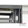 Боковий організатор кабелю з кришкою до шаф CMS MGSE 42U, сірий