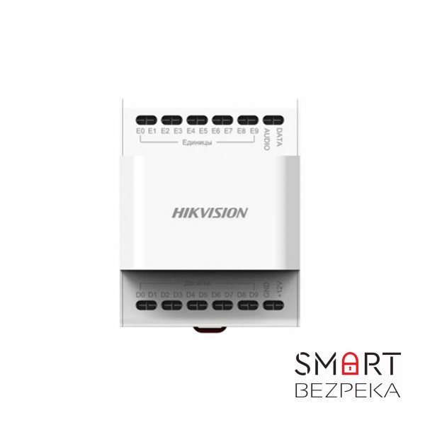 Блок узгодження Hikvision DS-KAD20 для 2-х дротової аудіотрубки