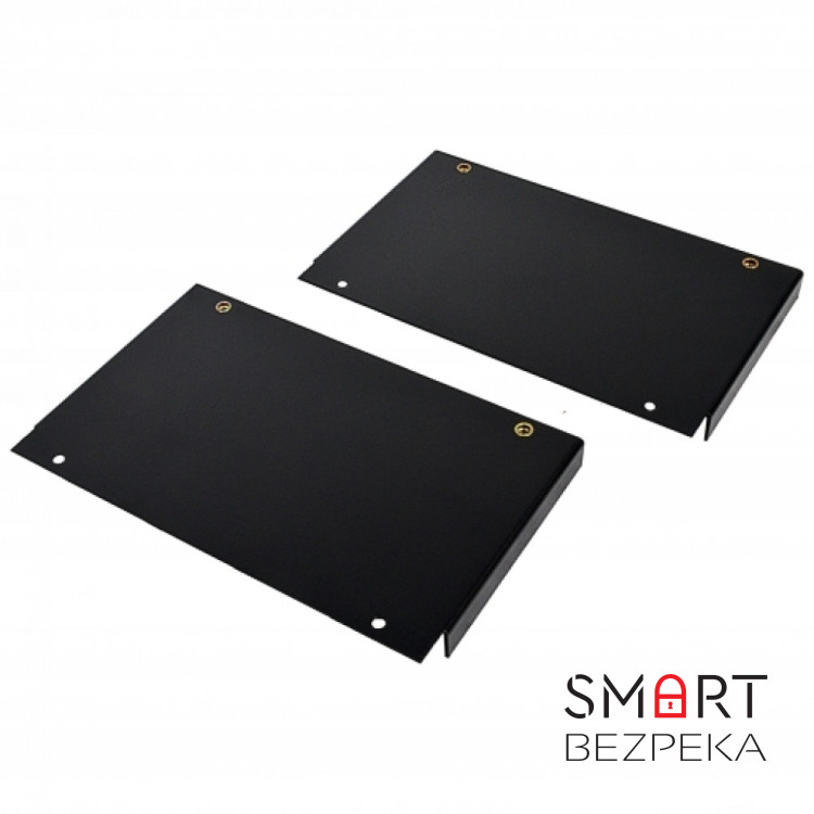 Переходный элемент вентиляторного блока MGSE шириной 610 мм к шкафам шириной 800 мм (2 шт.), черный