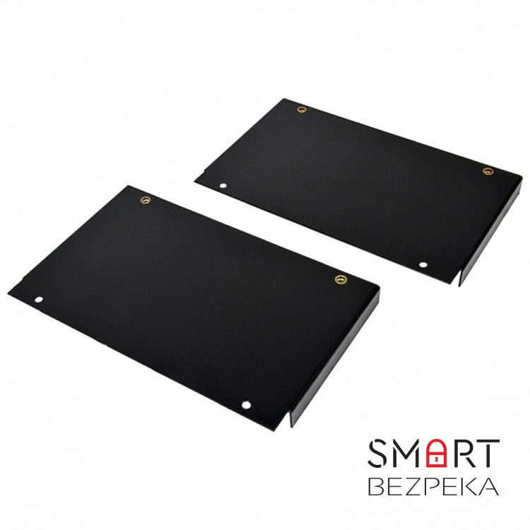 Переходный элемент вентиляторного блока MGSE шириной 610 мм к шкафам шириной 800 мм (2 шт.), черный