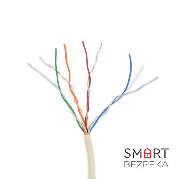 UTP 4*2*0.5-CU кат.5е (UTP медь внутренний) бухта 305м