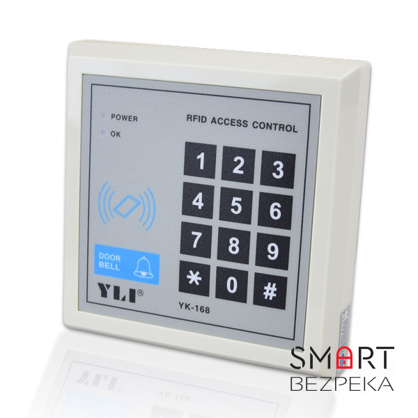 Кодова клавіатура Yli Electronic YK-168N з сенсорними кнопками