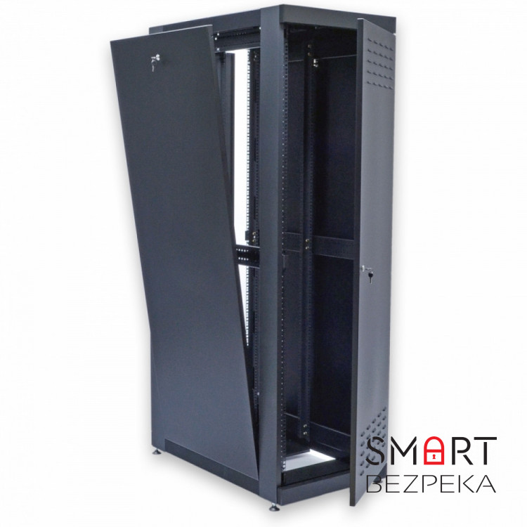 Шафа серверна CMS 45U 610 х 865 UA-MGSE4568MB посилена для мережевого обладнання