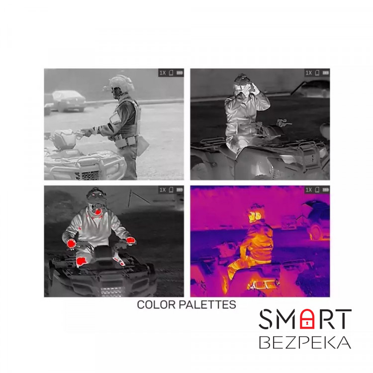 Тепловизионный монокуляр AGM Taipan TM15-384 с инфракрасным детектором и дисплеем