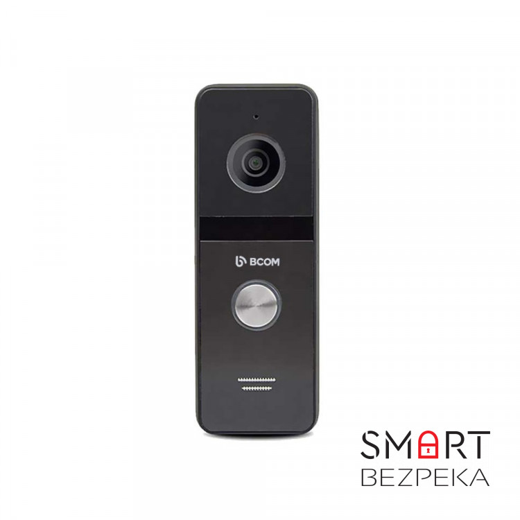 Комплект видеодомофона BCOM BD-770FHD Black Kit: видеодомофон 7" и видеопанель