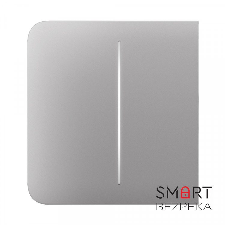 Кнопка Ajax SideButton (2-gang) fog для двоклавішного вимикача